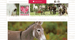Desktop Screenshot of donkeywelfare.com.au